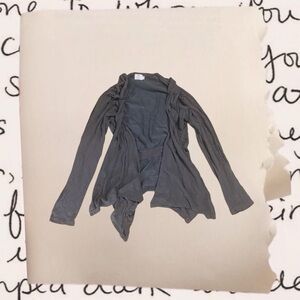 grunge cool grey cardigan